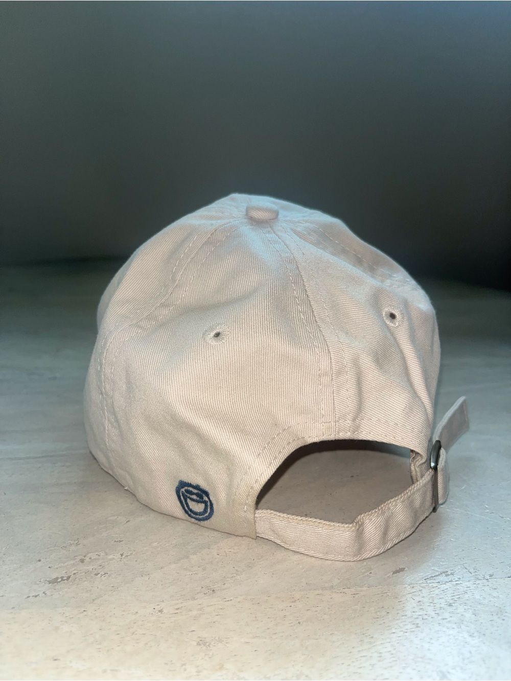 Life Is Good Beige Hat with Pink Heart Embroidery - Picture 2 of 3